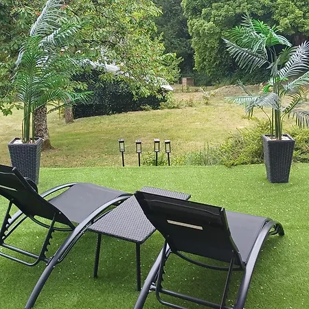 Avec Bain à Remous à Chalé Saint-Loup-Terrier